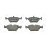 Jeu de quatre plaquettes de frein à disque CHAMPION