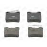 Jeu de quatre plaquettes de frein à disque CHAMPION