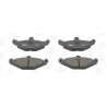 Jeu de quatre plaquettes de frein à disque CHAMPION