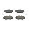 Jeu de quatre plaquettes de frein à disque CHAMPION