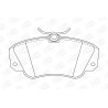 Jeu de quatre plaquettes de frein à disque CHAMPION