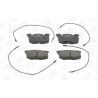 Jeu de quatre plaquettes de frein à disque CHAMPION
