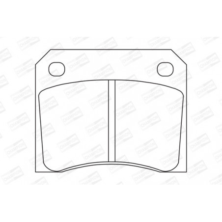 Jeu de quatre plaquettes de...