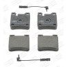 Jeu de quatre plaquettes de frein à disque CHAMPION