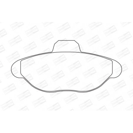 Jeu de quatre plaquettes de...