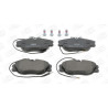 Jeu de quatre plaquettes de frein à disque CHAMPION