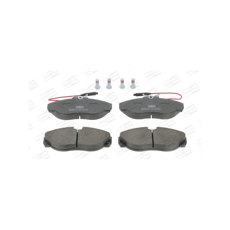 Jeu de quatre plaquettes de frein à disque CHAMPION