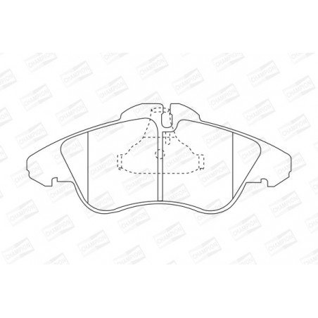 Jeu de quatre plaquettes de...