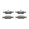 Jeu de quatre plaquettes de frein à disque CHAMPION