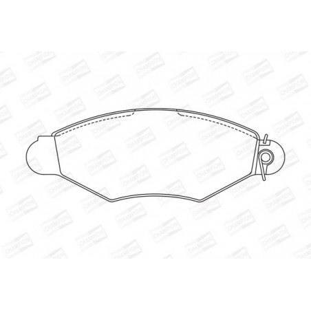 Jeu de quatre plaquettes de...