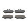 Jeu de quatre plaquettes de frein à disque CHAMPION