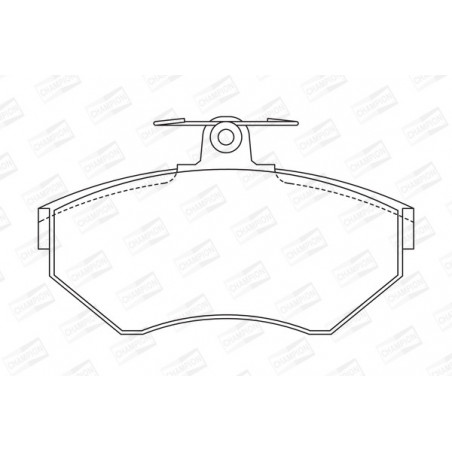 Jeu de quatre plaquettes de...