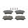 Jeu de quatre plaquettes de frein à disque CHAMPION