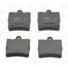 Jeu de quatre plaquettes de frein à disque CHAMPION