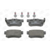 Jeu de quatre plaquettes de frein à disque CHAMPION