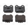 Jeu de quatre plaquettes de frein à disque CHAMPION