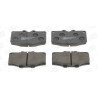 Jeu de quatre plaquettes de frein à disque CHAMPION