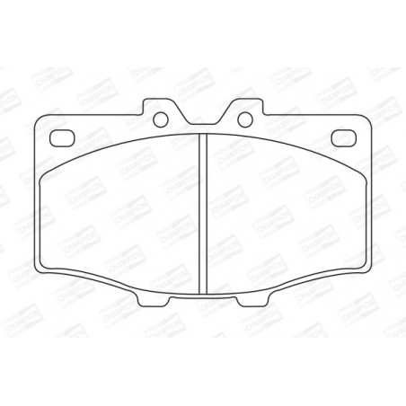 Jeu de quatre plaquettes de...