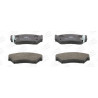 Jeu de quatre plaquettes de frein à disque CHAMPION