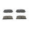 Jeu de quatre plaquettes de frein à disque CHAMPION