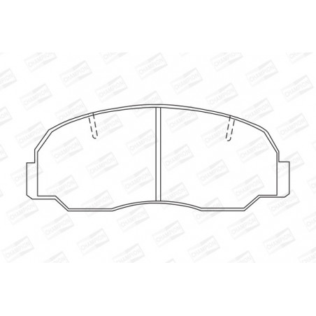 Jeu de quatre plaquettes de...