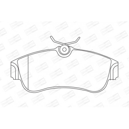 Jeu de quatre plaquettes de...