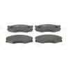 Jeu de quatre plaquettes de frein à disque CHAMPION