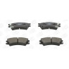 Jeu de quatre plaquettes de frein à disque CHAMPION