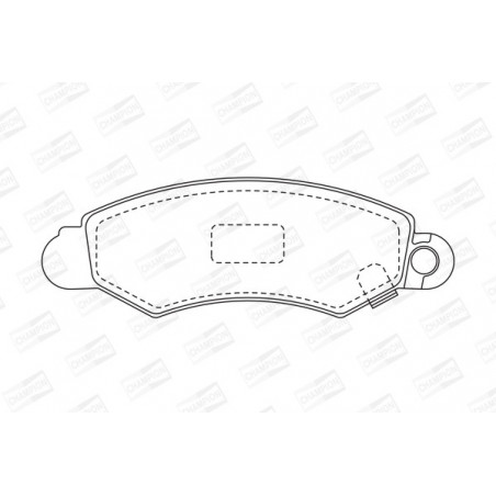 Jeu de quatre plaquettes de...