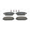 Jeu de quatre plaquettes de frein à disque CHAMPION