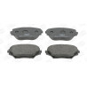 Jeu de quatre plaquettes de frein à disque CHAMPION