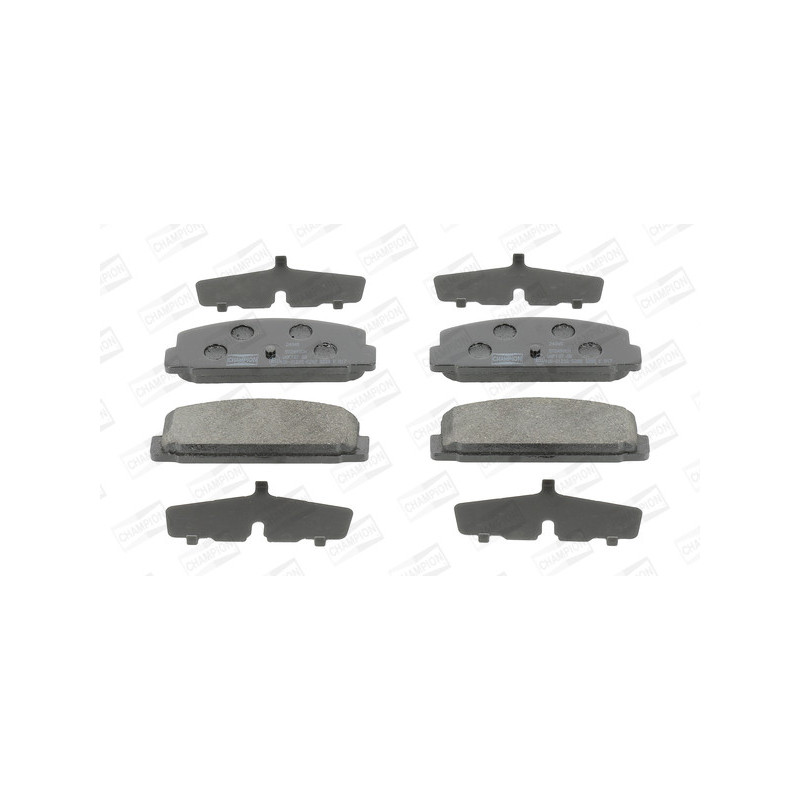 Jeu de quatre plaquettes de frein à disque CHAMPION