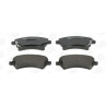 Jeu de quatre plaquettes de frein à disque CHAMPION