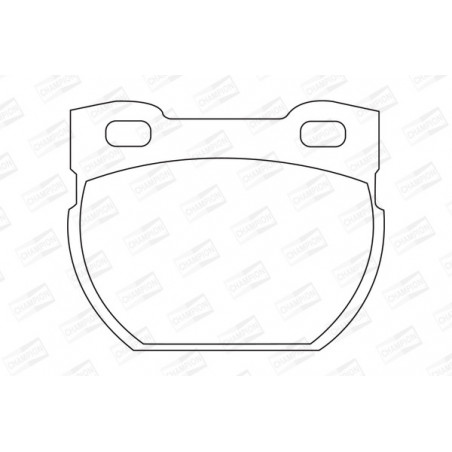 Jeu de quatre plaquettes de...