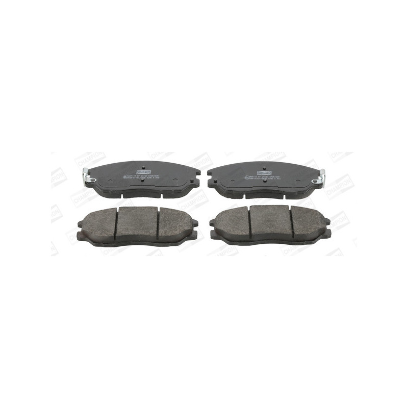 Jeu de quatre plaquettes de frein à disque CHAMPION