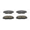 Jeu de quatre plaquettes de frein à disque CHAMPION