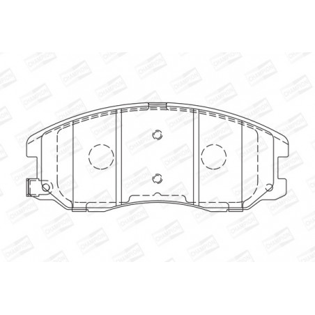 Jeu de quatre plaquettes de...