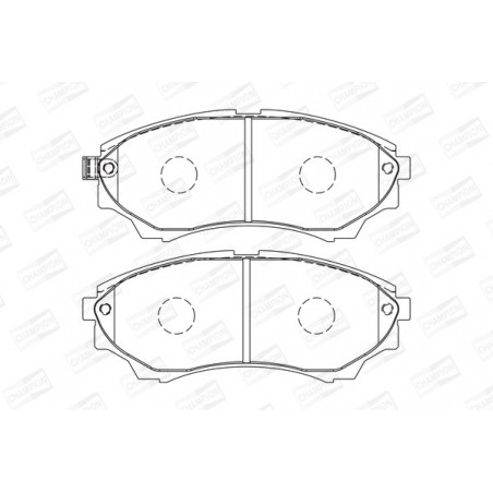 Jeu de quatre plaquettes de...