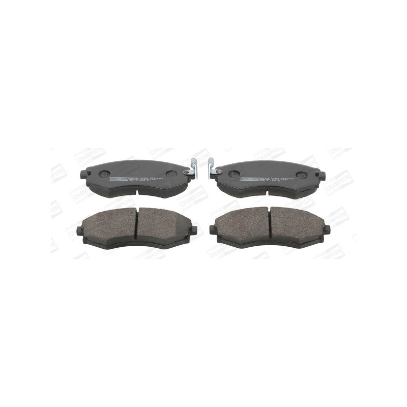 Jeu de quatre plaquettes de frein à disque CHAMPION