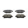 Jeu de quatre plaquettes de frein à disque CHAMPION