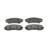 Jeu de quatre plaquettes de frein à disque CHAMPION
