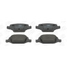 Jeu de quatre plaquettes de frein à disque CHAMPION