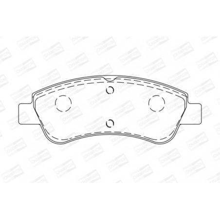 Jeu de quatre plaquettes de...