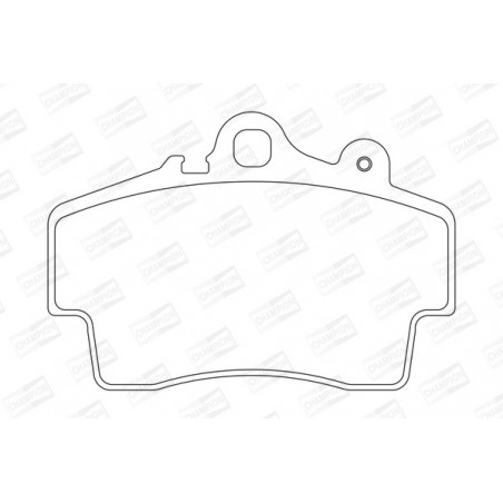 Jeu de quatre plaquettes de...