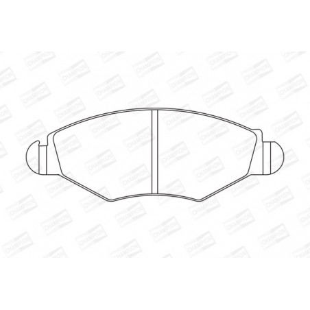 Jeu de quatre plaquettes de...