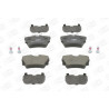 Jeu de quatre plaquettes de frein à disque CHAMPION