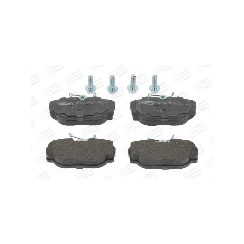 Jeu de quatre plaquettes de frein à disque CHAMPION