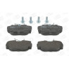 Jeu de quatre plaquettes de frein à disque CHAMPION