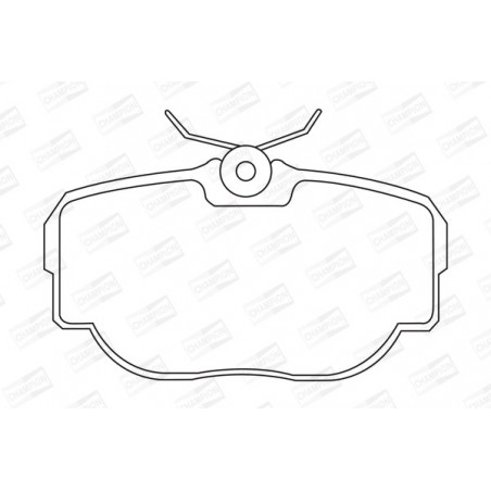 Jeu de quatre plaquettes de...