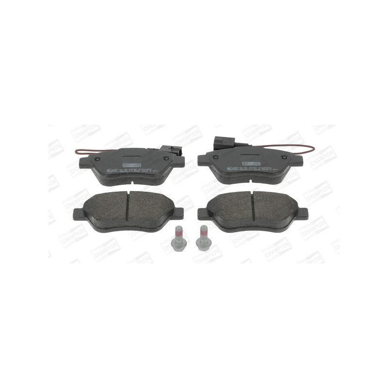 Jeu de quatre plaquettes de frein à disque CHAMPION